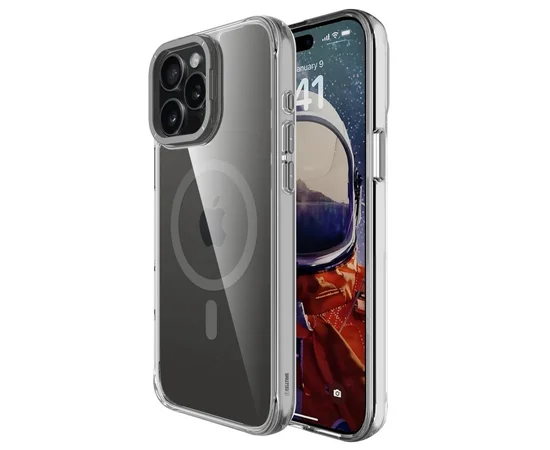 Чохол TPU Space Case Apex with MagSafe для Apple iPhone 15 Pro (6.1") Grey