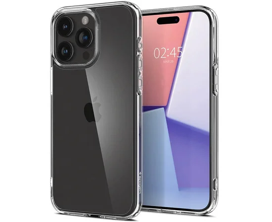 Чохол SGP Ultra Hybrid для Apple iPhone 15 Pro (6.1") Прозорий