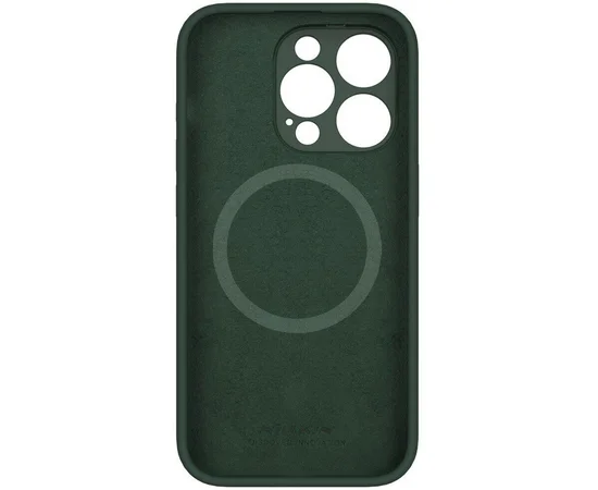 Чохол Silicone Nillkin LensWing Magnetic для Apple iPhone 15 Pro (6.1") Зелений / Green