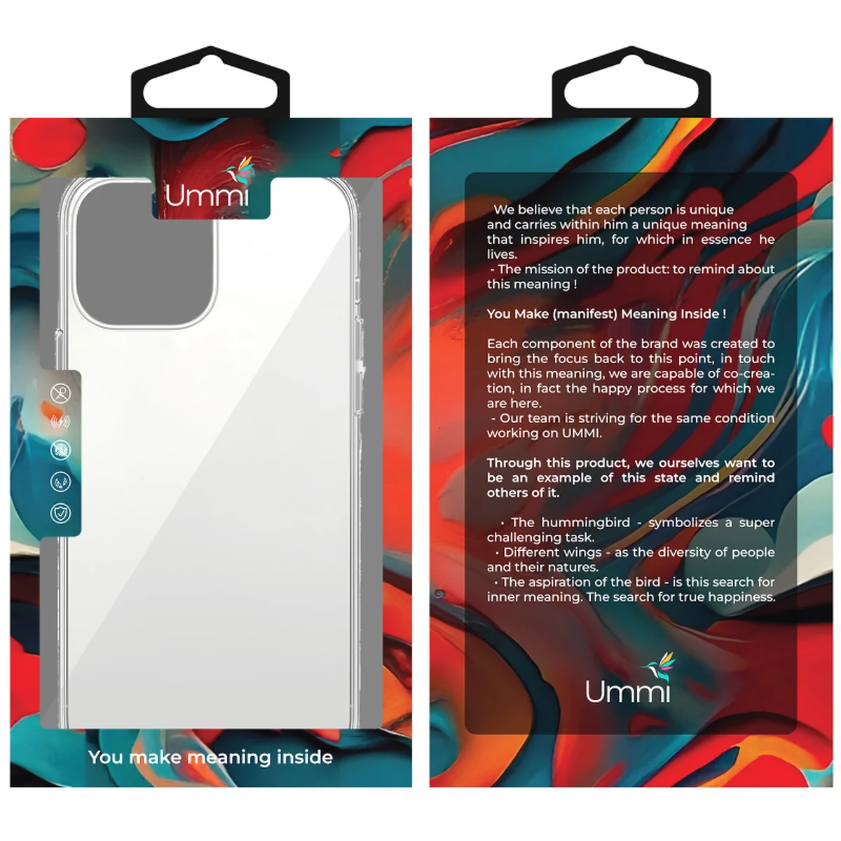 Чехол TPU Ummi transparent для Apple iPhone 15 Pro (6.1") Clear
