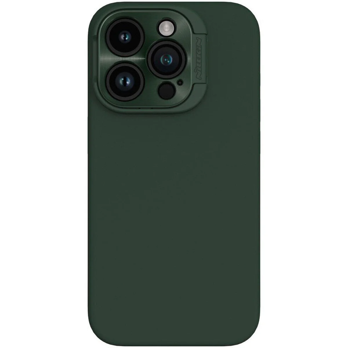 Чехол Silicone Nillkin LensWing Magnetic для Apple iPhone 15 Pro (6.1") Зеленый / Green