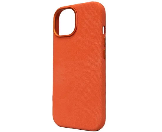 Чохол Denim with MagSafe для Apple iPhone 15 Pro (6.1") Orange
