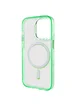 Чехол TPU Iris with MagSafe для Apple iPhone 15 Pro (6.1") Салатовый