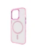 Чехол TPU Iris with MagSafe для Apple iPhone 15 Pro (6.1") Розовый