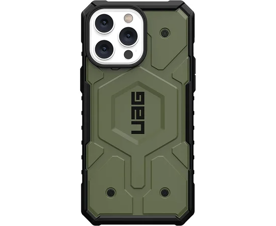 Ударопрочный чехол UAG Pathfinder with MagSafe для Apple iPhone 15 Pro (6.1") Зеленый