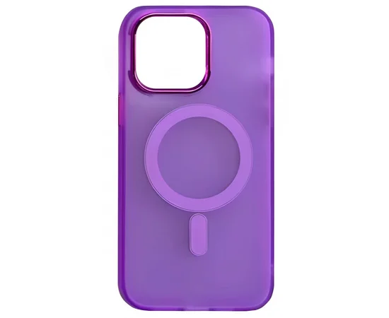 Чохол TPU+PC Lily with MagSafe для Apple iPhone 15 Pro (6.1") Purple