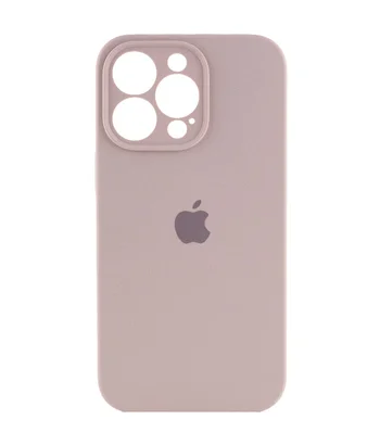 Чохол Silicone Case Full Camera Protective (AA) Apple iPhone 15 Pro (6.1") Сірий / Lavender