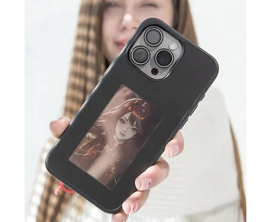 TPU+PC чехол Ink Show 2.0 для Apple iPhone 15 Pro (6.1") Black