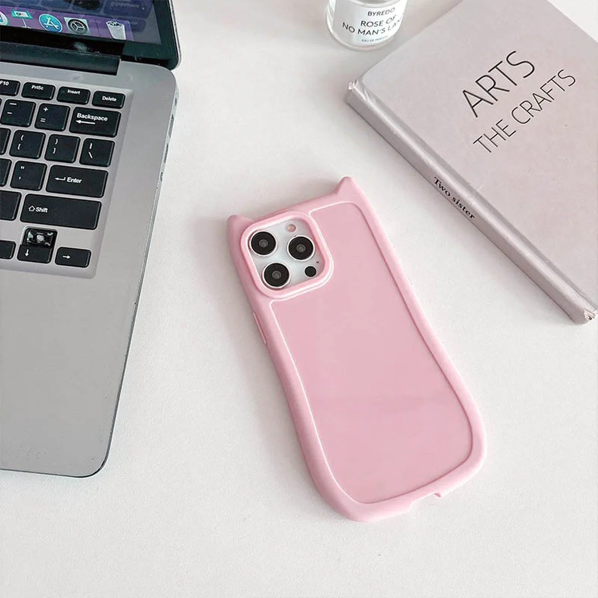 Чехол TPU GETMAN Cat with straps для Apple iPhone 15 Pro (6.1") Pink