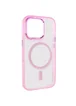 Чехол TPU Iris with MagSafe для Apple iPhone 15 Pro (6.1") Розовый