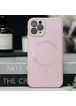 Чохол TPU+Glass Sapphire Midnight with MagSafe для Apple iPhone 15 Pro (6.1") Рожевий / Pink Sand