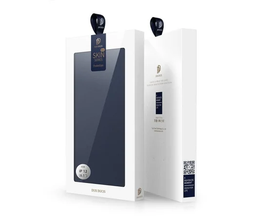 Чохол-книжка Dux Ducis з кишенею для візиток для Apple iPhone 15 Pro (6.1") Синій