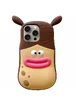 Силиконовый чехол Funny 3D для Apple iPhone 15 Pro (6.1") He