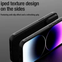 Карбонова накладка Nillkin CamShield Pro для Apple iPhone 15 Pro (6.1") Black