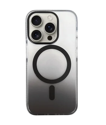 Чохол TPU+PC Shadow with MagSafe для Apple iPhone 15 Pro (6.1") Black