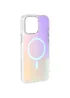 Чехол TPU Lunar Glow (MagFit) для Apple iPhone 15 Pro (6.1") Silver White