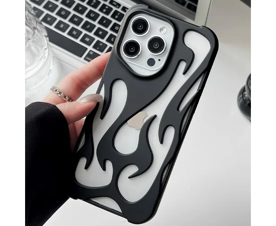 Чехол TPU WinFire для Apple iPhone 15 Pro (6.1") Black