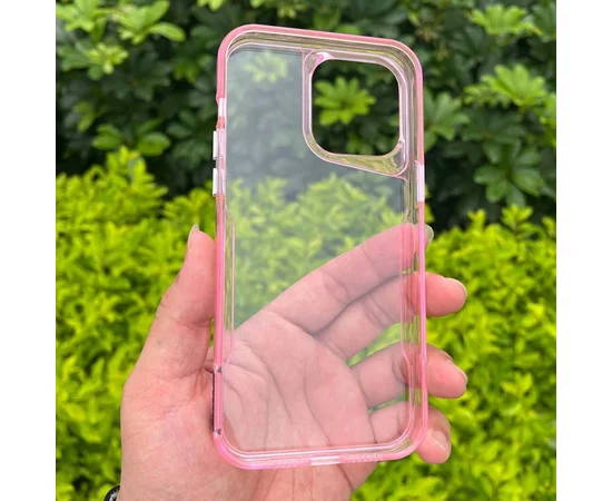 Чехол TPU+PC Incline для Apple iPhone 15 Pro (6.1") Pink