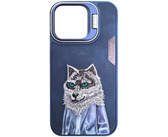 TPU+PC чехол Friends для Apple iPhone 15 Pro (6.1") Blue Wolf