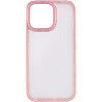 TPU+PC чехол Metal Buttons для Apple iPhone 15 Pro (6.1") Розовый