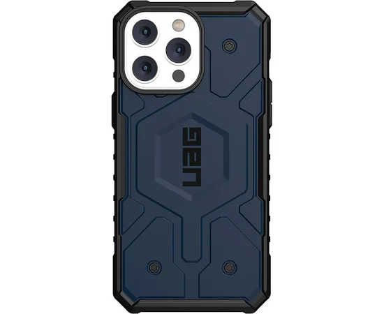 Ударопрочный чехол UAG Pathfinder with MagSafe для Apple iPhone 15 Pro (6.1") Синий