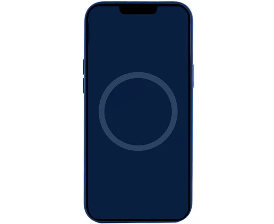 Чохол Silicone case (AAA) full with Magsafe and Animation для Apple iPhone 15 Pro (6.1") Синій / Storm Blue