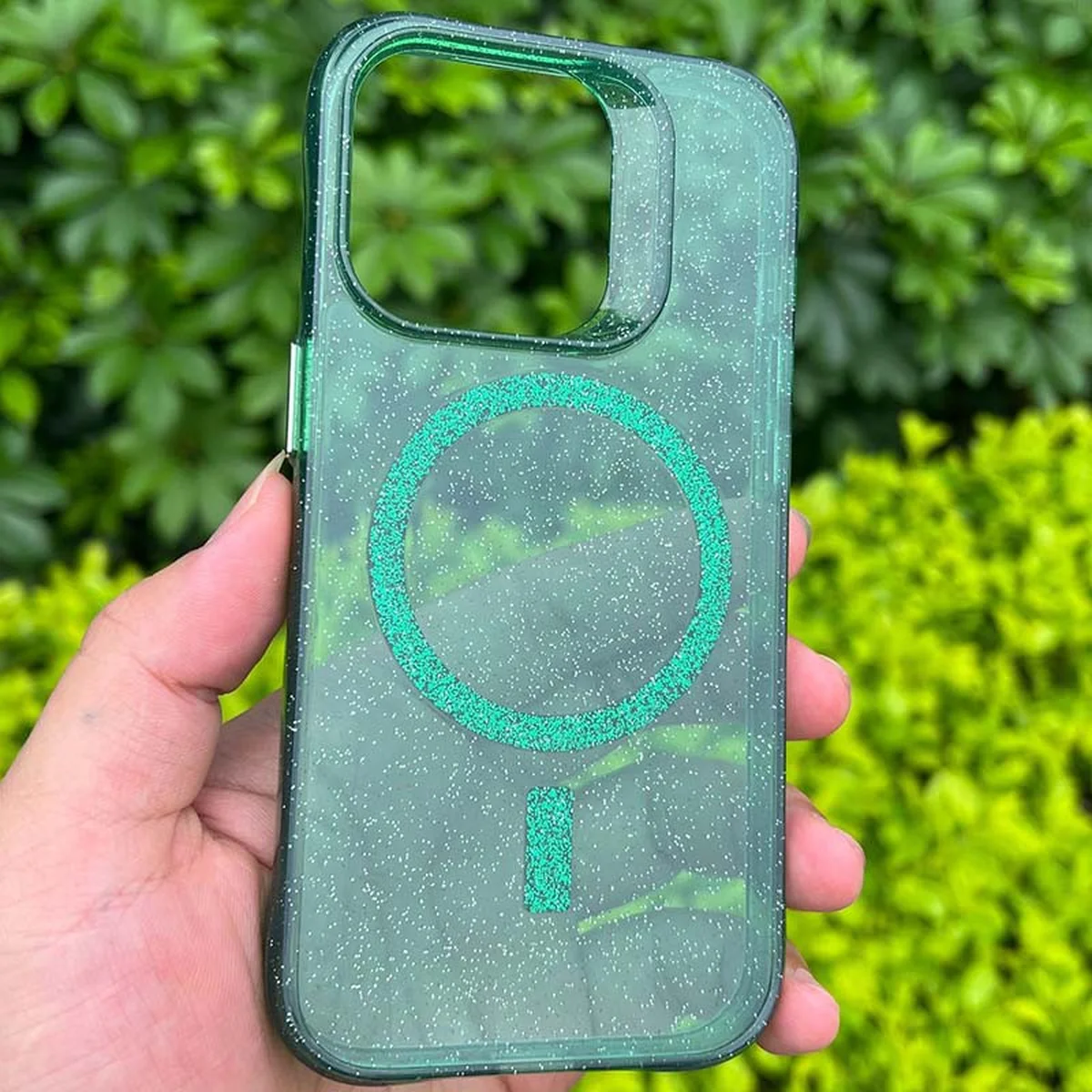 Чехол TPU Radiance with MagSafe для Apple iPhone 15 Pro (6.1") Green