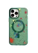 Чехол TPU+PC Flush with MagSafe для Apple iPhone 15 Pro (6.1") Dark green