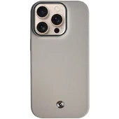 Чехол PC+Leather SGP with MagSafe для Apple iPhone 15 Pro (6.1") Grey