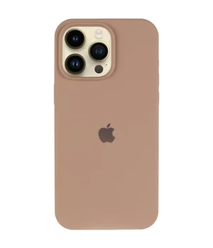 Чехол Silicone Case Full Protective (AA) для Apple iPhone 15 Pro (6.1") Бежевый / Desert Gold