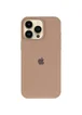 Чехол Silicone Case Full Protective (AA) для Apple iPhone 15 Pro (6.1") Бежевый / Desert Gold