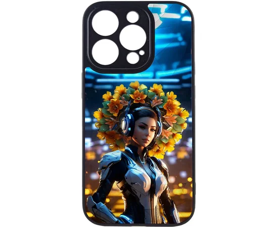 TPU+PC чехол Prisma Ladies для Apple iPhone 15 Pro (6.1") Cyberpunk