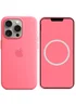 Чехол Silicone case (AAA) full with Magsafe and Animation для Apple iPhone 15 Pro (6.1") Розовый / Pink