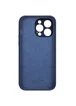 Чехол Silicone Nillkin LensWing Magnetic для Apple iPhone 15 Pro (6.1") Синий / Blue