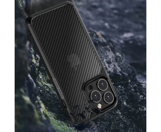 Чехол TPU+PC Line для Apple iPhone 15 Pro (6.1") Black