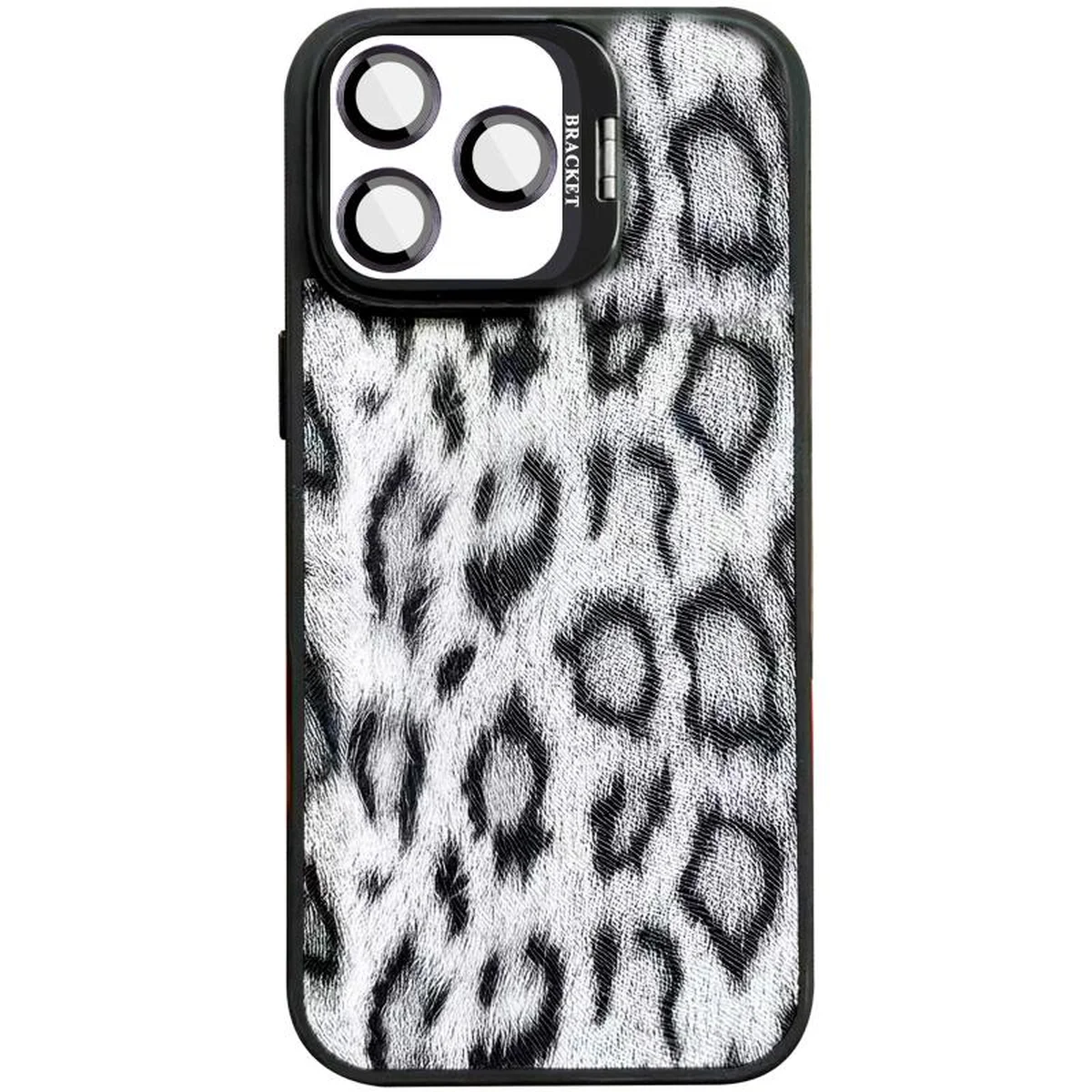 Чехол TPU+PC Wild Leopard with MagSafe and Lens для Apple iPhone 15 Pro (6.1") Black