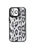 Чехол TPU+PC Wild Leopard with MagSafe and Lens для Apple iPhone 15 Pro (6.1") Black