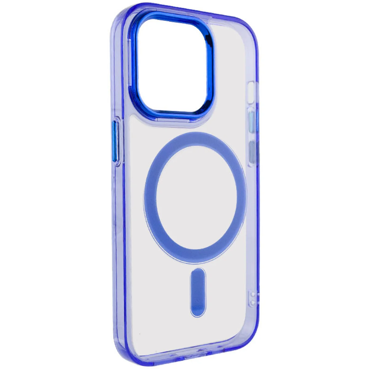 Чехол TPU Iris with MagSafe для Apple iPhone 15 Pro (6.1") Синий