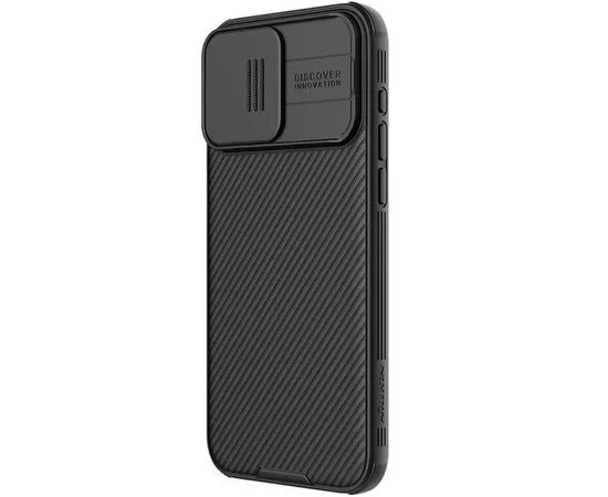 Карбонова накладка Nillkin CamShield Pro для Apple iPhone 15 Pro (6.1") Black