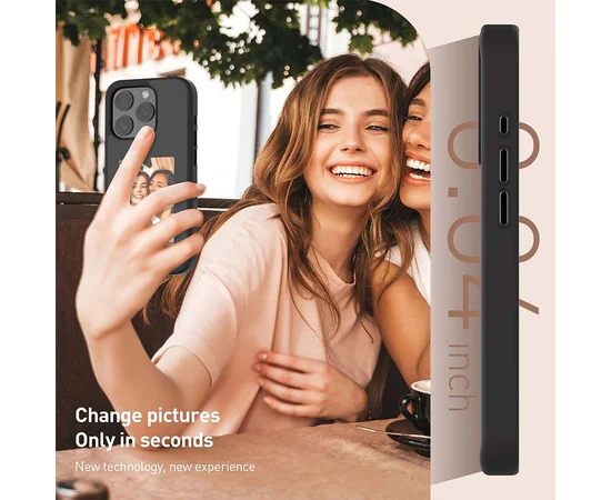 TPU+PC чехол Ink Show 2.0 для Apple iPhone 15 Pro (6.1") Black