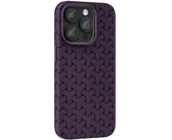 Чехол TPU Weaving для Apple iPhone 15 Pro (6.1") Purple