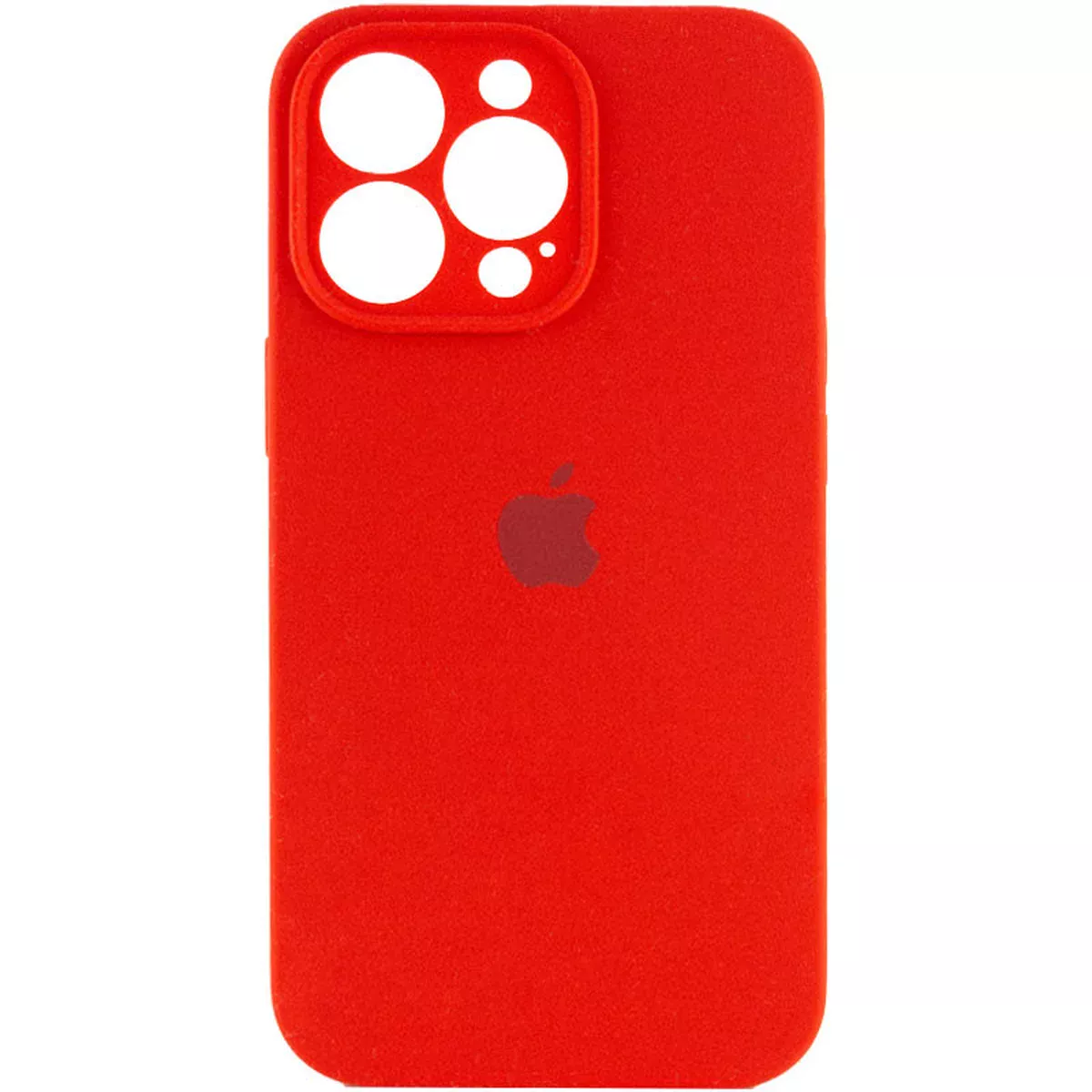 Чохол Silicone Case Full Camera Protective (AA) Apple iPhone 15 Pro (6.1") Червоний / Red