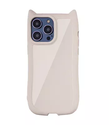 Чехол TPU Cat для Apple iPhone 15 Pro (6.1") Antique White