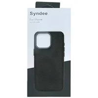 Чохол Syndee with MagSafe для Apple iPhone 15 Pro (6.1") Black / Black