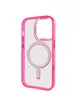 Чехол TPU Iris with MagSafe для Apple iPhone 15 Pro (6.1") Малиновый