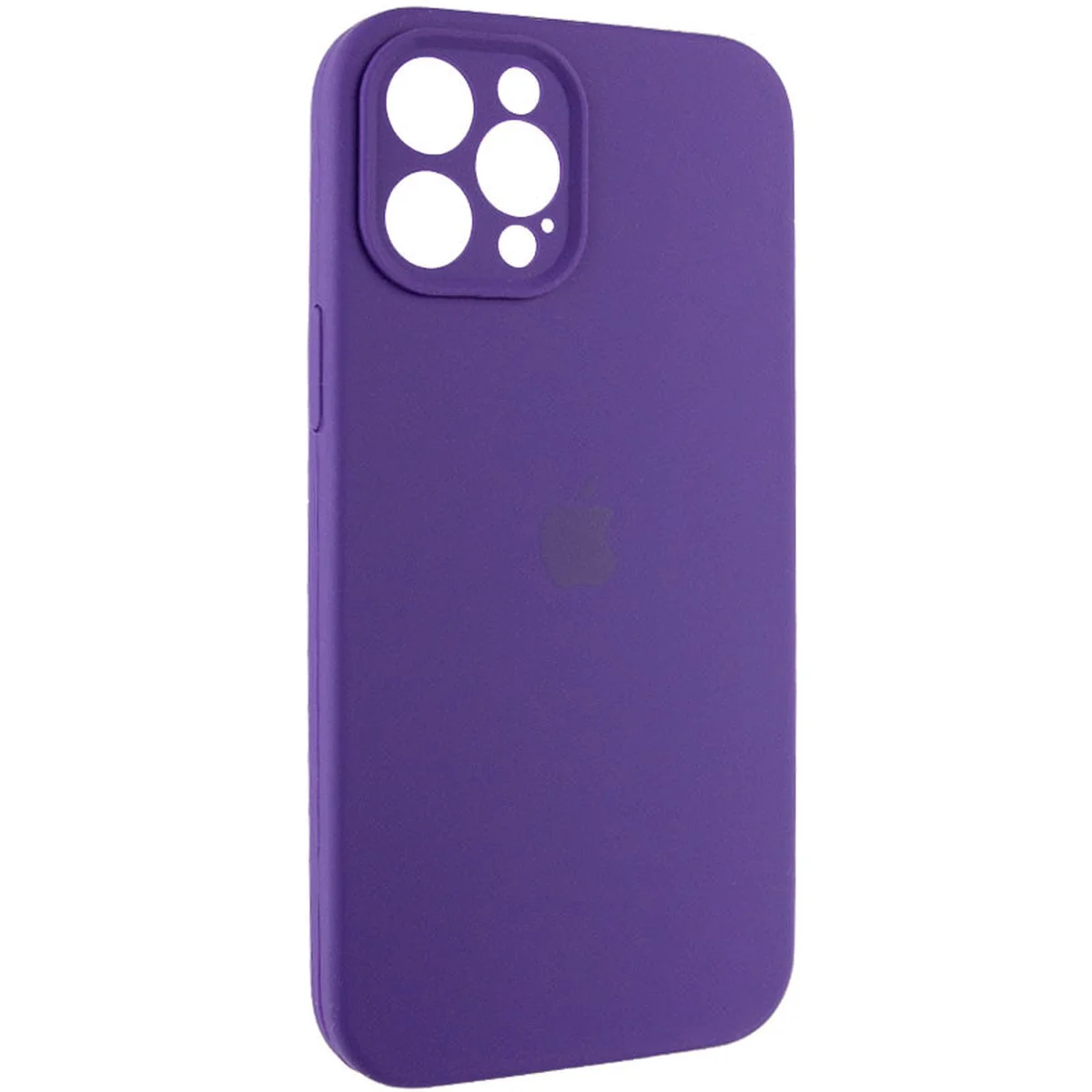 Чехол Silicone Case Full Camera Protective (AA) для Apple iPhone 15 Pro (6.1") Фиолетовый / Amethyst