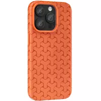Чехол TPU Weaving для Apple iPhone 15 Pro (6.1") Orange