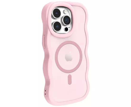Чохол TPU+PC Undine with MagSafe для Apple iPhone 15 Pro (6.1") Pink