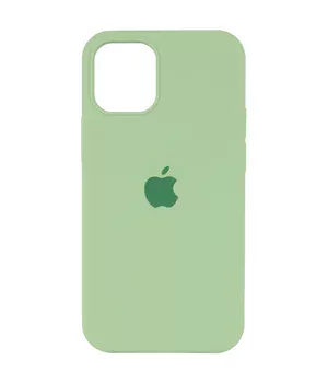 Чехол Silicone Case Full Protective (AA) для Apple iPhone 15 Pro (6.1") Мятный / Mint