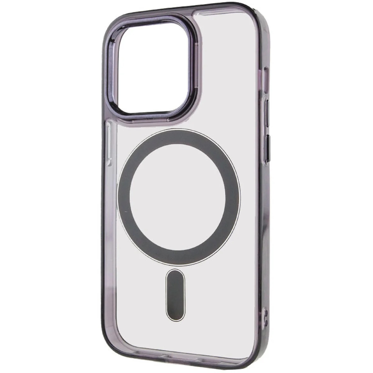Чехол TPU Iris with MagSafe для Apple iPhone 15 Pro (6.1") Черный